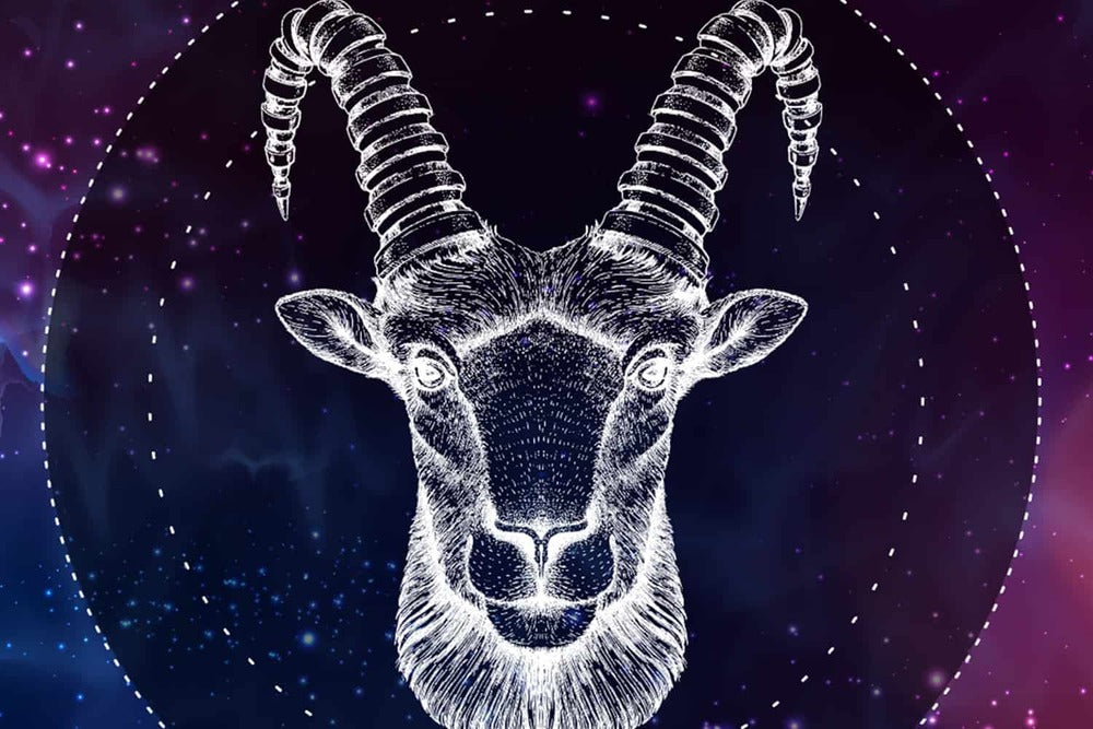 Mountain goat which is the zodiac sign for Capricorn.