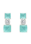 Penelope Drop Earrings Paraiba Tourmaline Silver