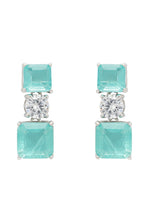 Penelope Drop Earrings Paraiba Tourmaline Silver