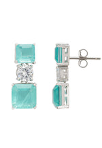 Penelope Drop Earrings Paraiba Tourmaline Silver