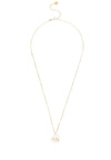 A full picture of the Heart Mum Pendant Necklace Gold.