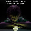 National Geographic Glow-in-The-Dark Crystal Growing Lab - DIY Crystal Creation - Includes Real Fluorite Crystal Specimen